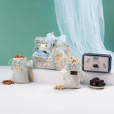 रक्षा बंधन के लिए प्रीमियम गिफ्ट हैम्पर्स, 1 किलो शुद्ध सामग्री